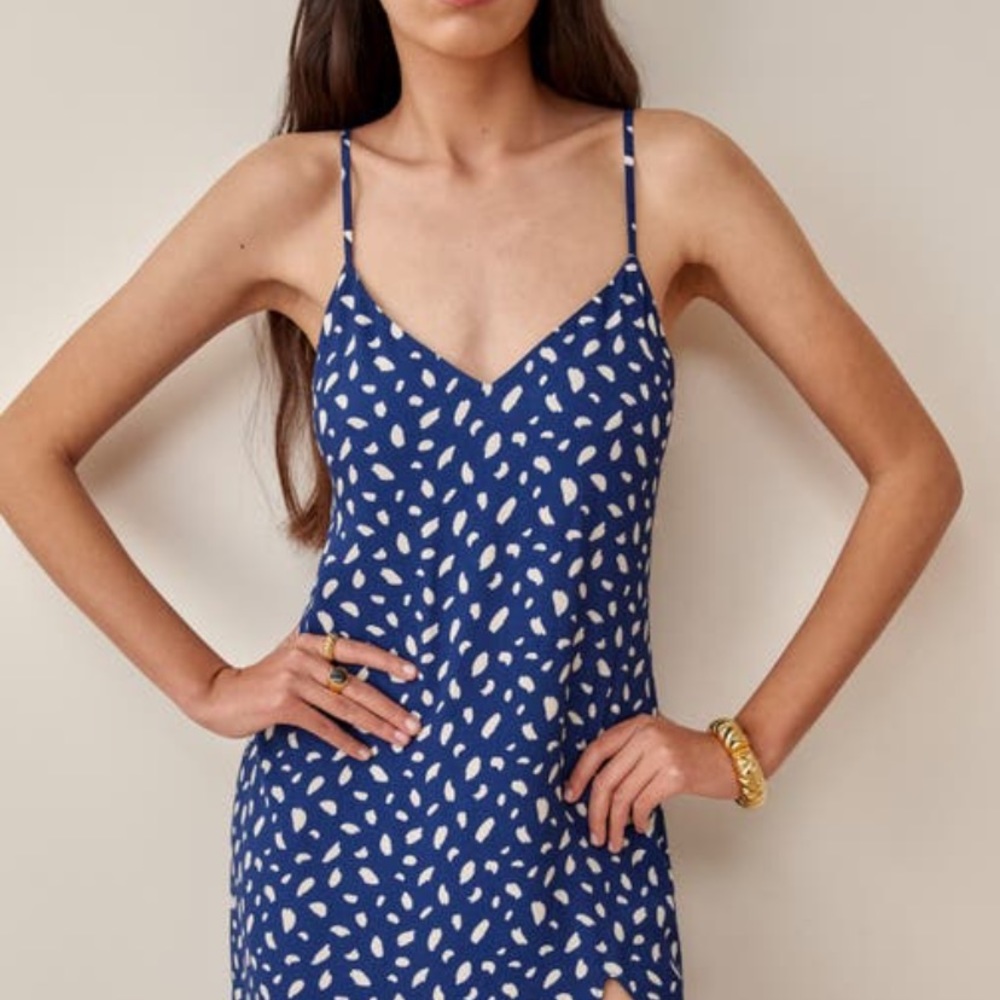 Reformation Crimini Slip Dress, Size 10